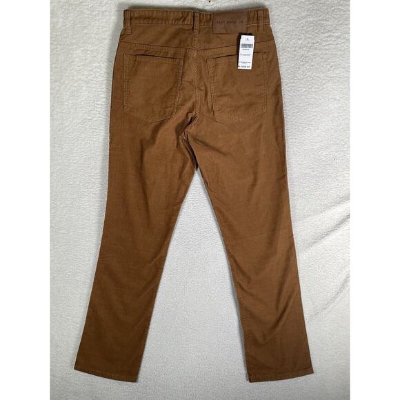 NEW Best Made Corduroy Pants Mens 31x32 Brown 5 Pocket Cord Outdoor Work NWT - Picture 15 of 16